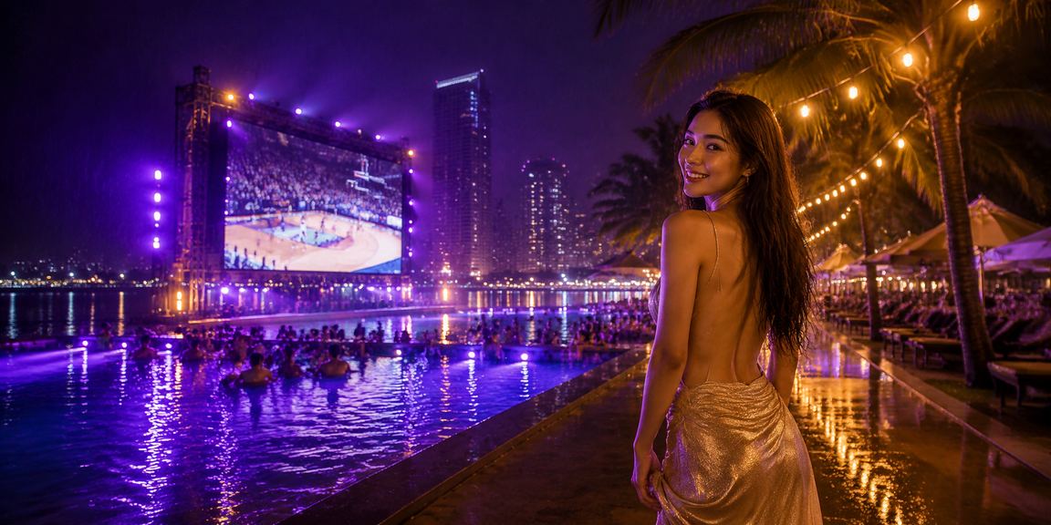 Người chơi đang đặt cược bóng rổ thông qua ứng dụng di động tại Nha Trang